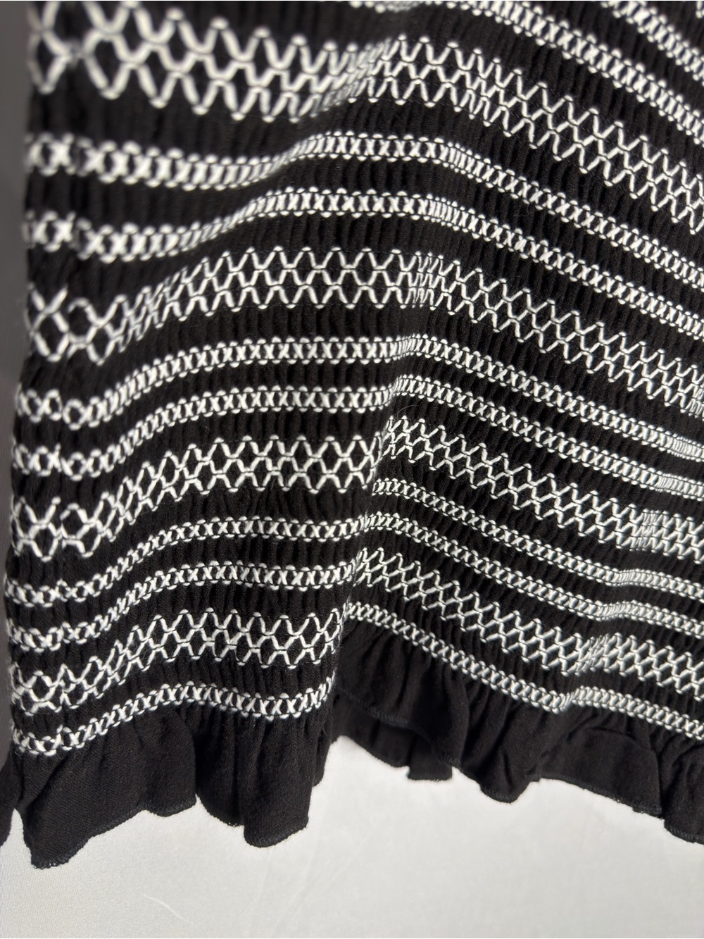 Forever 21 Embroidered Tie-Strap Crop Top - Picture 6 of 10